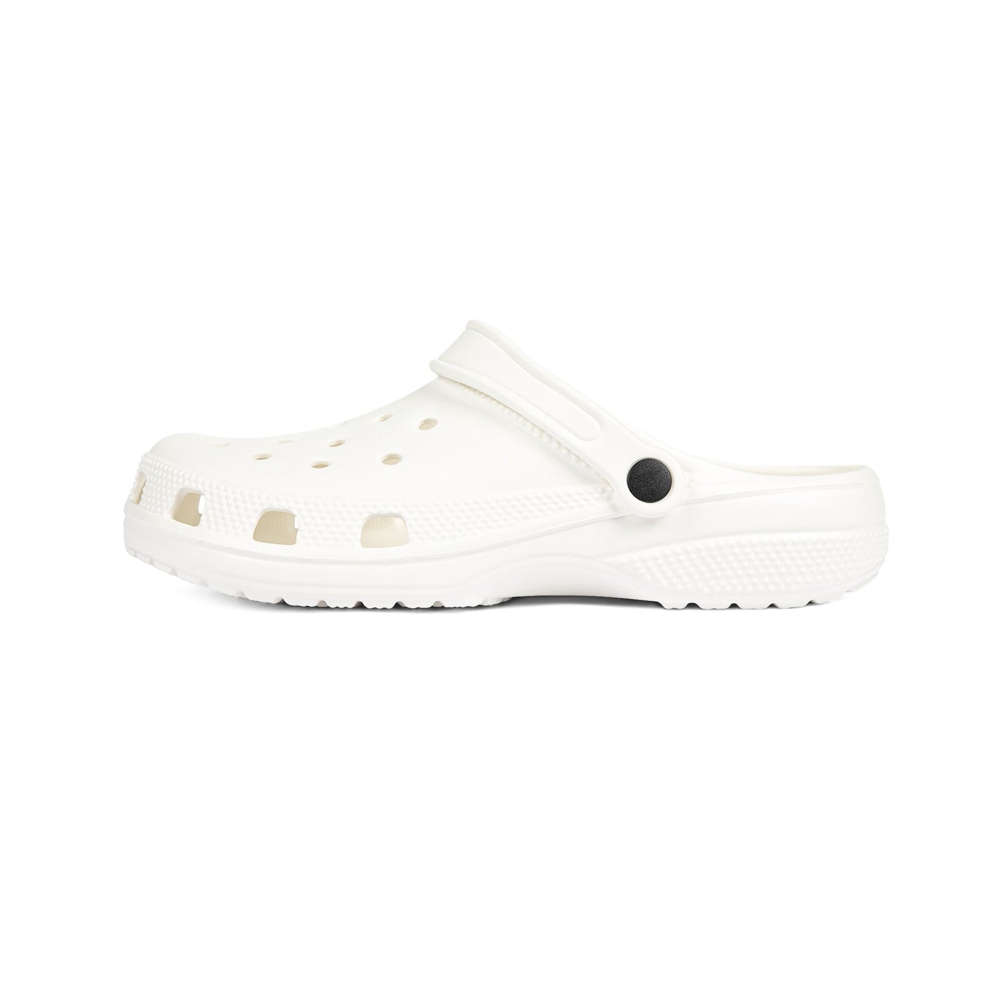 johnnie the poo's White Foam Rubber Shoes (AOP)