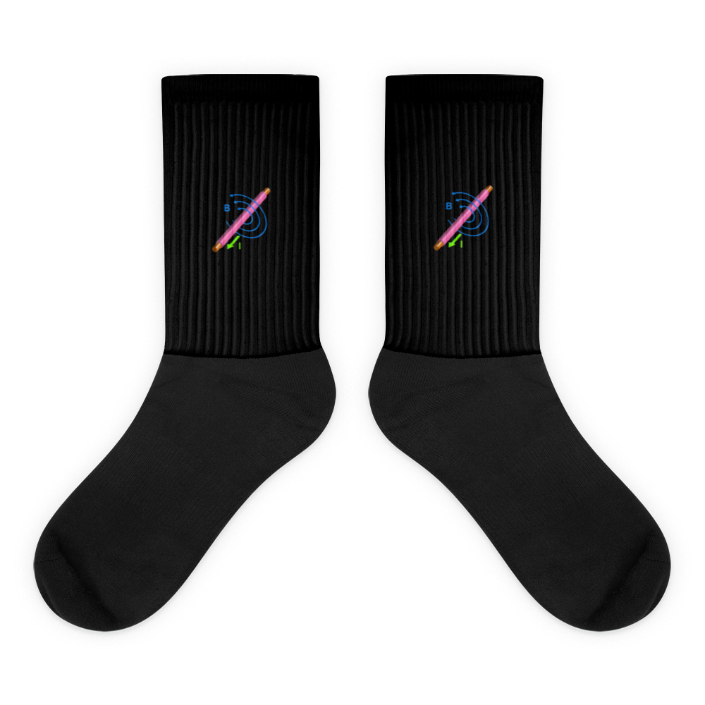 The left-hand rule socks